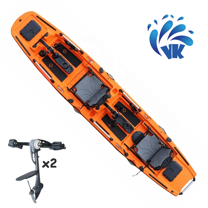 VK Kipper Duo/Solo MODULAR Kayak + (2) Propeller Drive