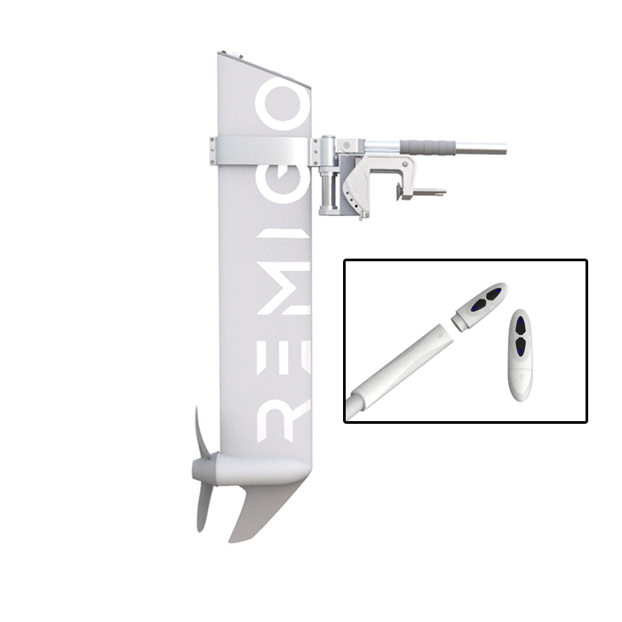 RemigoOne Go + Remote<br>~3.0-4.0hp - Integrated Battery